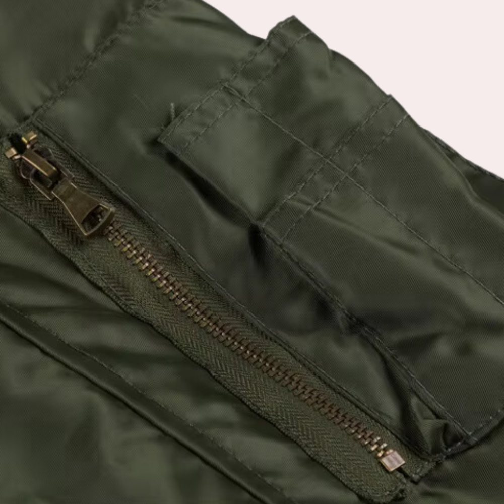 Trevor - Bomber with Fur Trim Hood