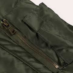 Trevor - Bomber with Fur Trim Hood