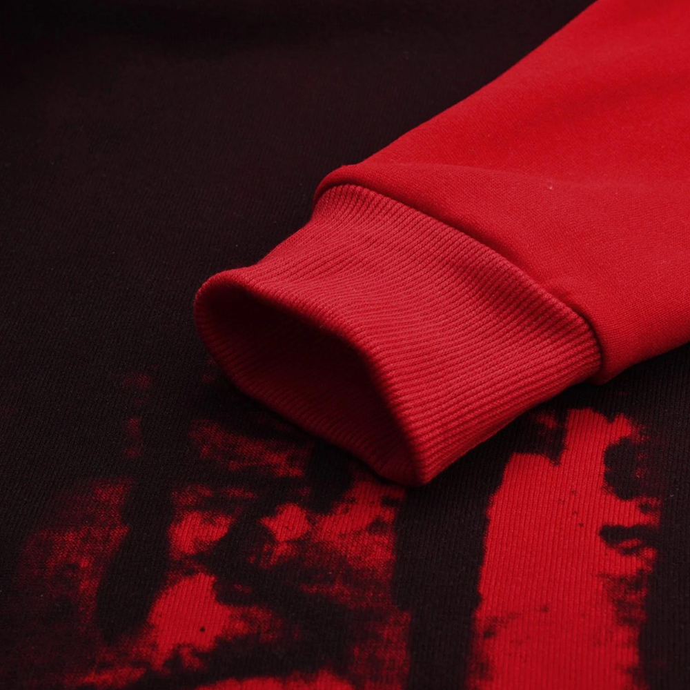 Kenneth - Hoodie with Faded Print