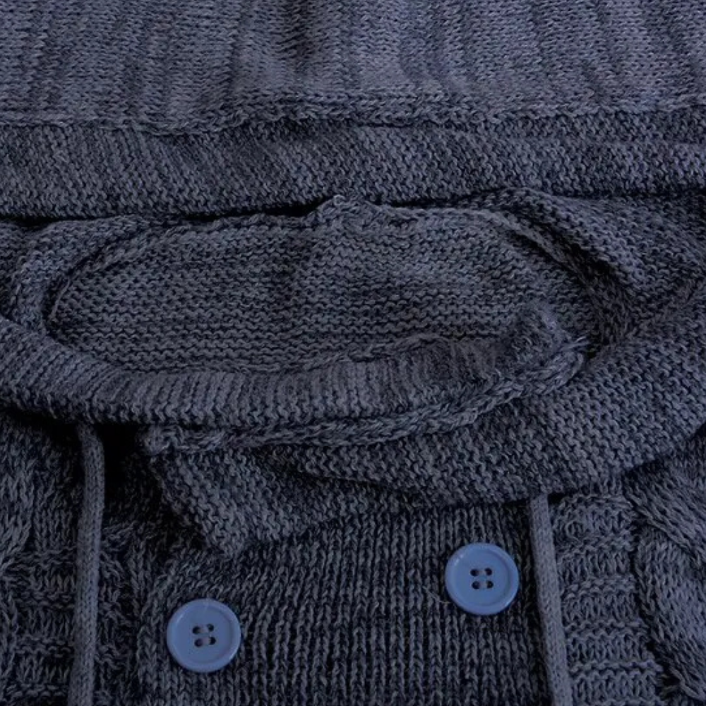 Spencer - Marl Toggle Hooded Jumper