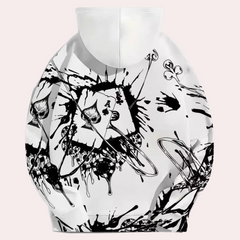 Chester - Graffiti Print Hoodie