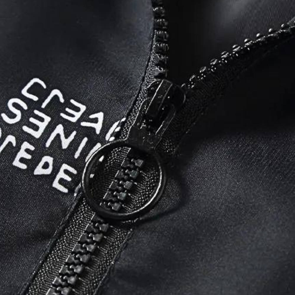 Vincent - Mountain Print Hooded Jacket