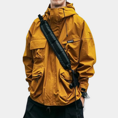 Reginald - Hooded Windbreaker with Pockets