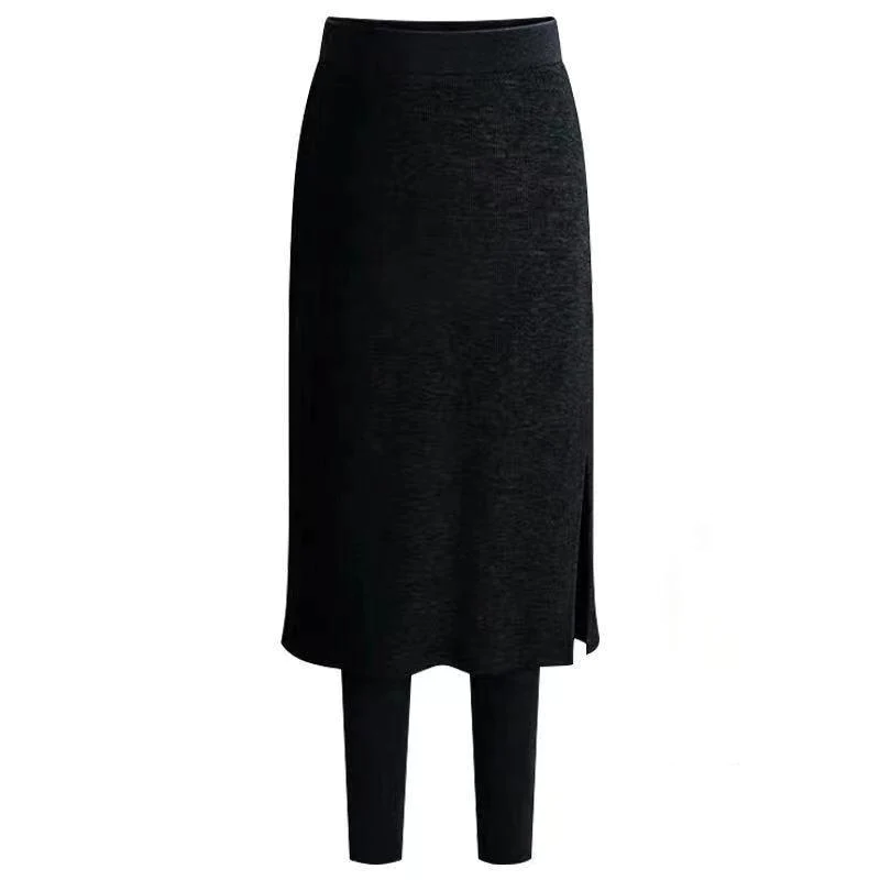 Evelyn - Skirt with Thermal Leggings