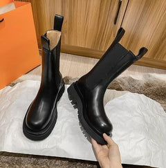 Roberta - Chunky Sole Chelsea Boots