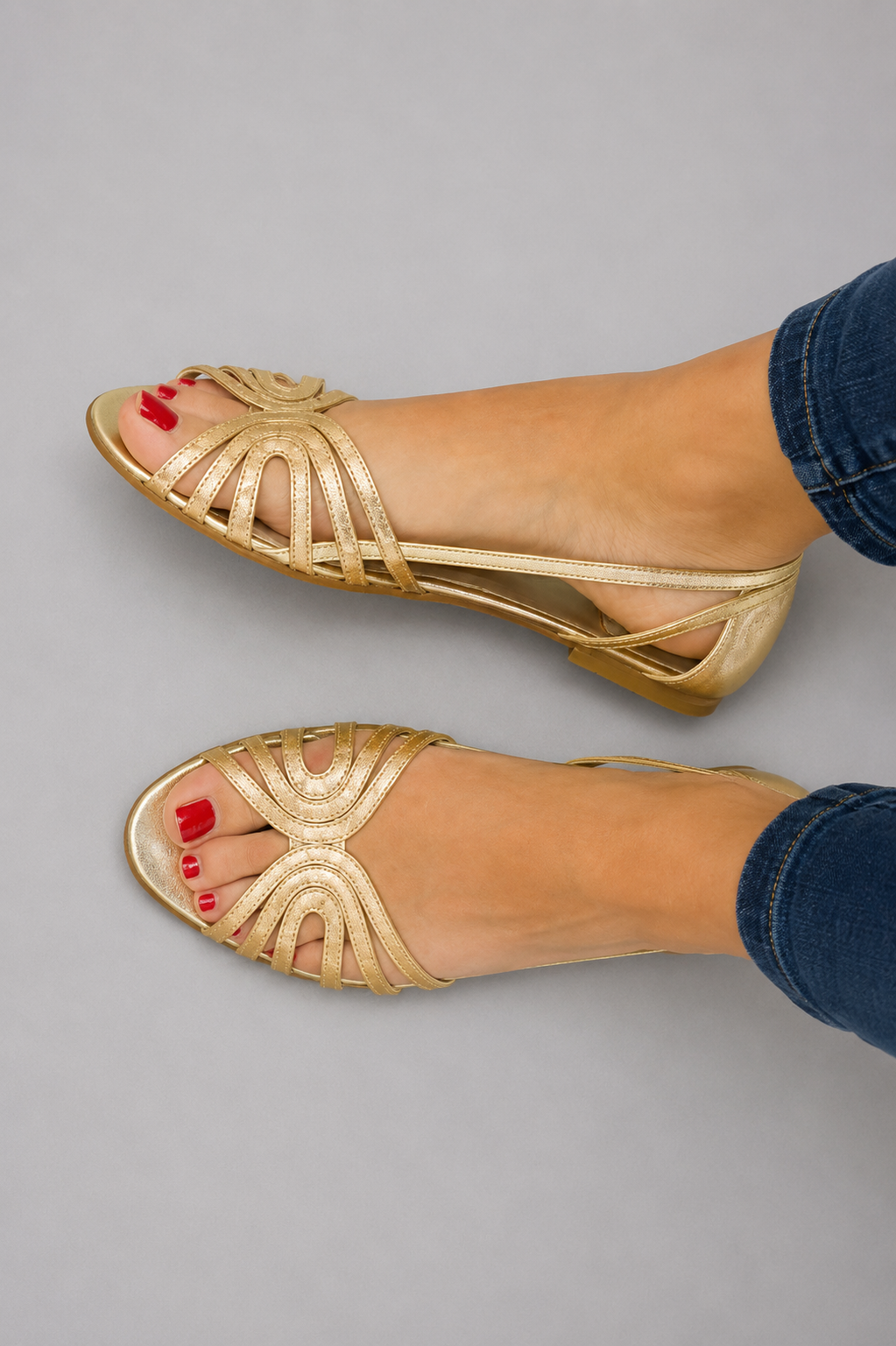 Charmaine - Woven Ribbon Flats