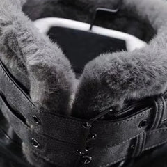 Simon - Suede Sherpa Jacket