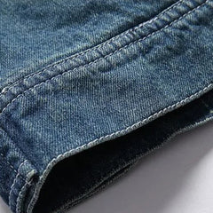 Roderick - Denim Jacket with Sherpa Collar