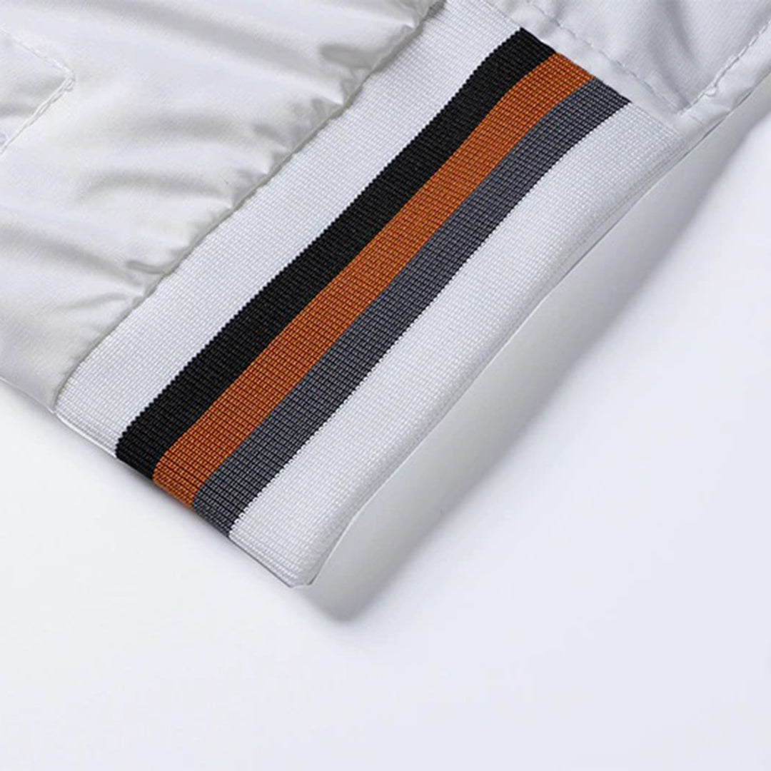 Richard - Varsity Bomber with Stripes