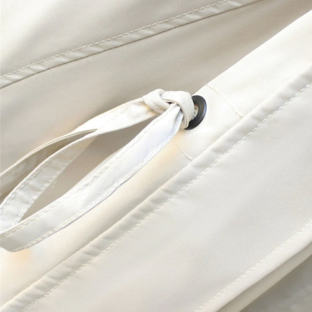 Vivienne - Drape Collar Utility Jacket