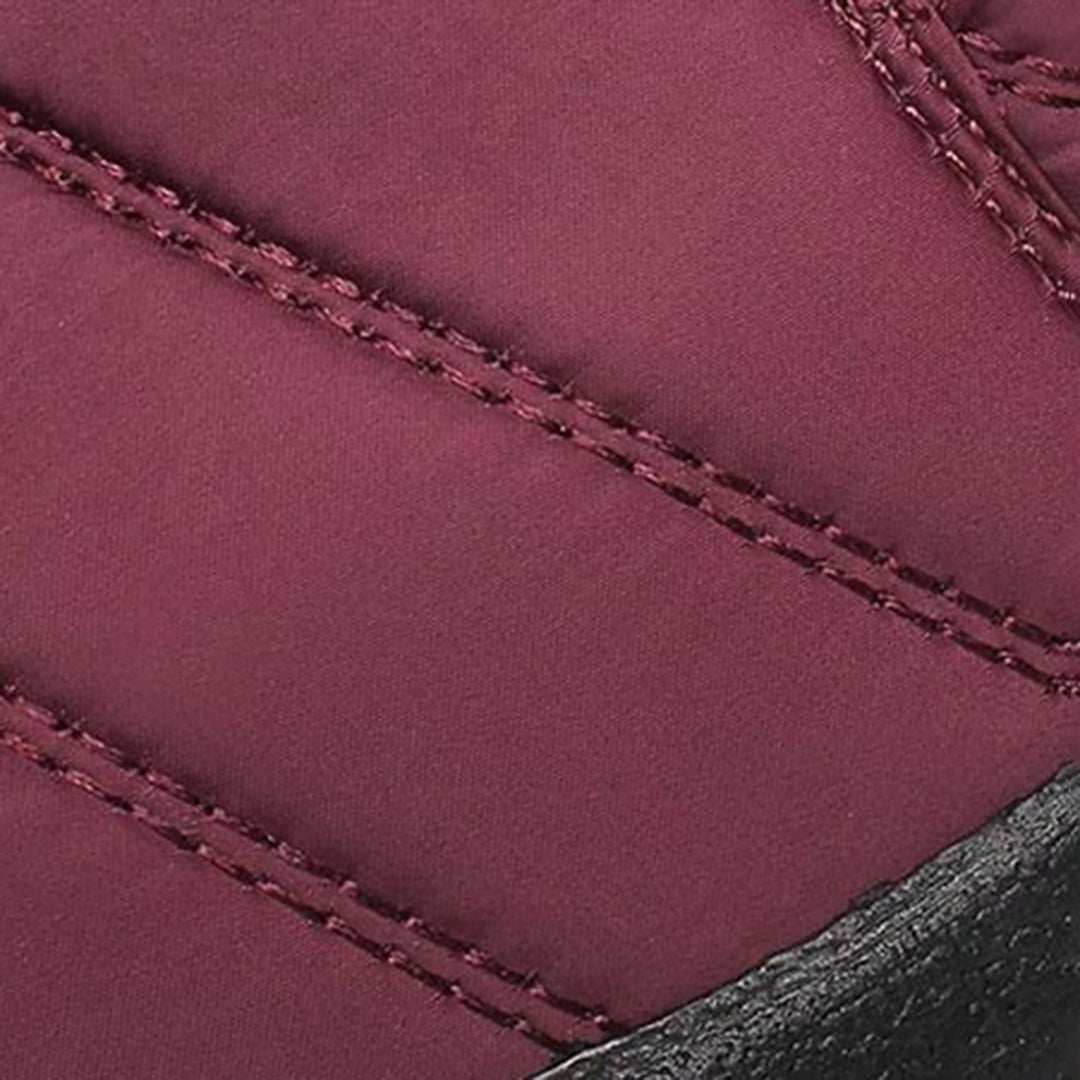 Danielle - Padded Fur Trim Snow Boots
