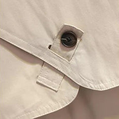 Wilhelmina - Trench Coat with Check Lining
