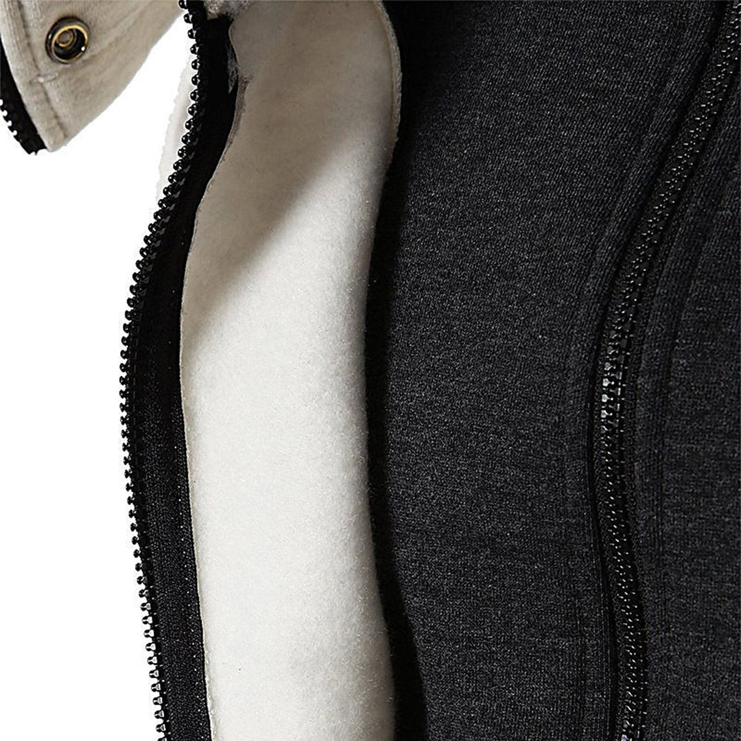 Sullivan - Asymmetric Zip Hooded Jacket