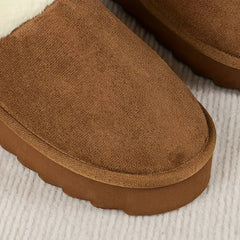 Philippa - Fur Lined Platform Slippers