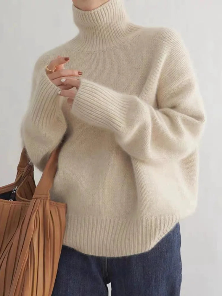 Zelda - Soft Knit Jumper with Wide Sleeves