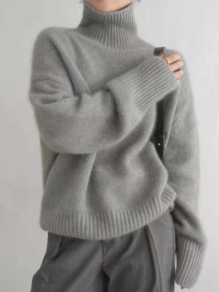 Zelda - Soft Knit Jumper with Wide Sleeves