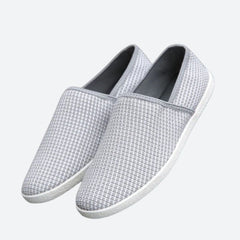 Gabriel - Woven Slip on Shoes — Grey