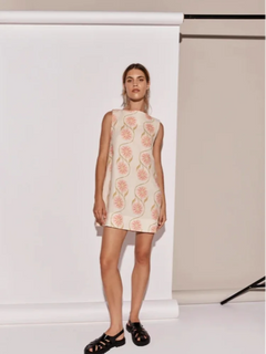 Veronica - Floral Shift Mini Dress