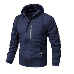 Cooper - Technical Zip Jacket — Dark blue