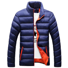 Stuart - Lightweight Puffer Jacket — Dark blue