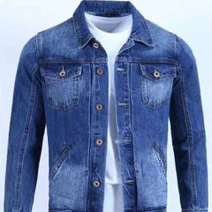 Donovan - Light Denim Trucker Jacket — Dark blue