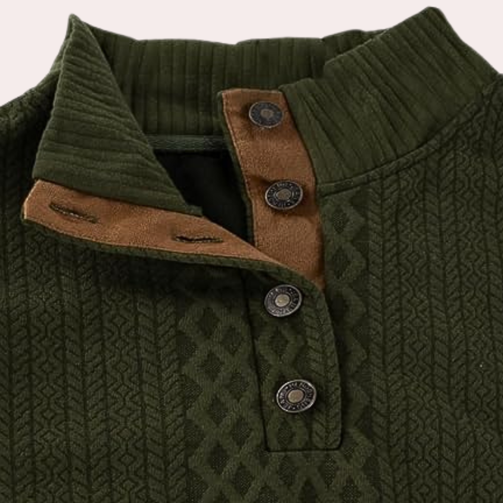Terence - Jumper with Elbow Patches