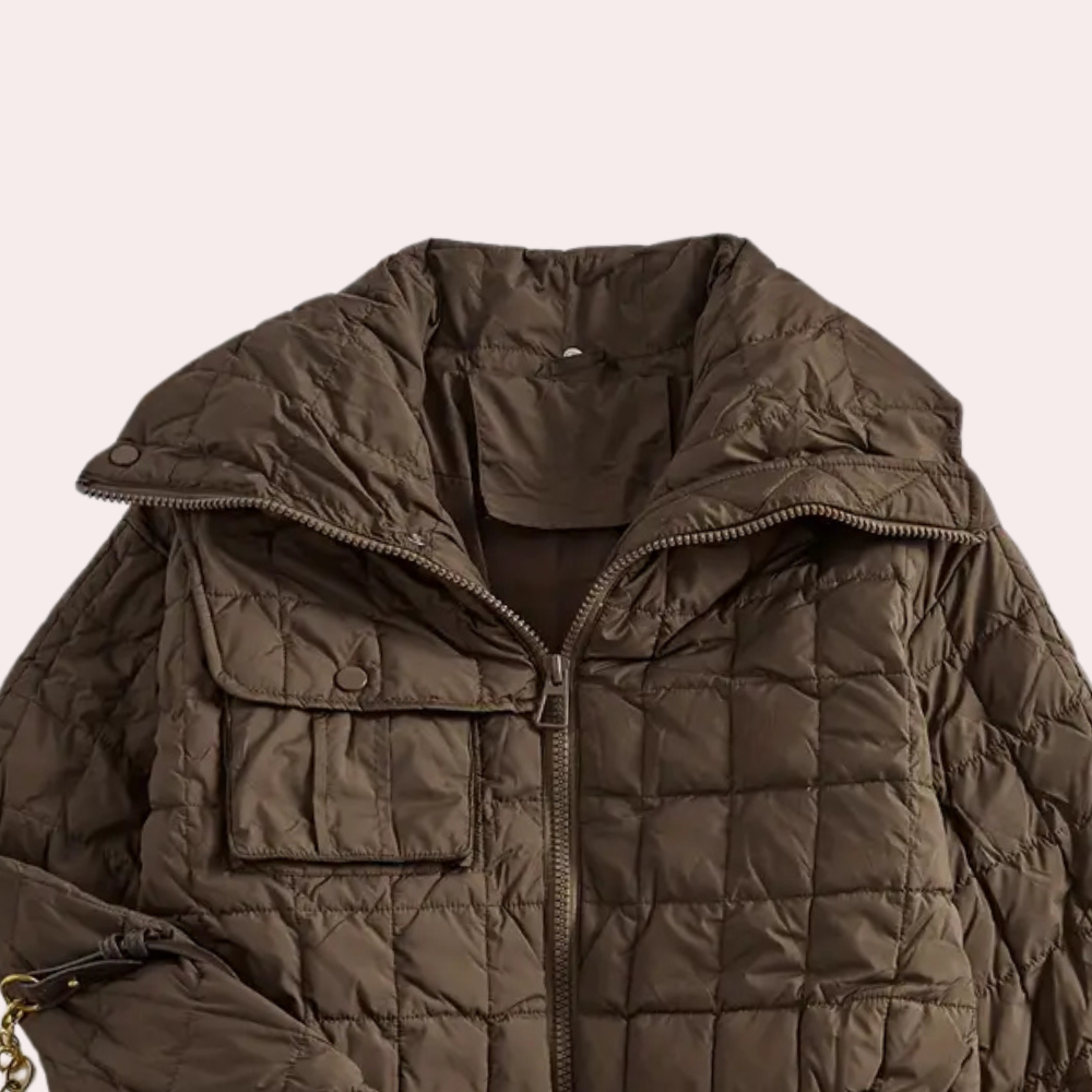 Tricia - Cropped Quilted Puffer