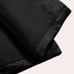 Vanessa - Quilted Coat with Puff Shoulders