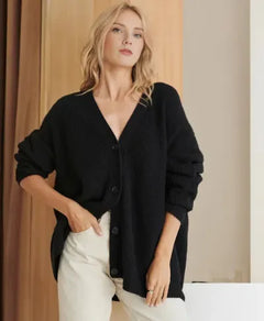 Clementine - Relaxed Button Cardigan