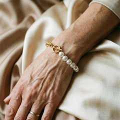 Odette - Pearl and Gold Bracelet