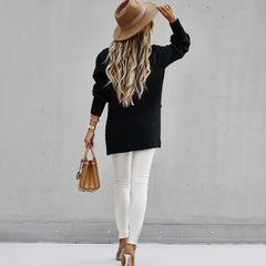 Philippa - Waffle Knit Oversized Jumper