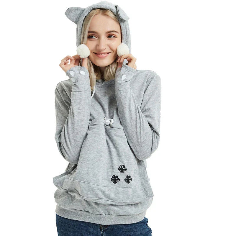 Harper - Hoodie with Pet Pouch