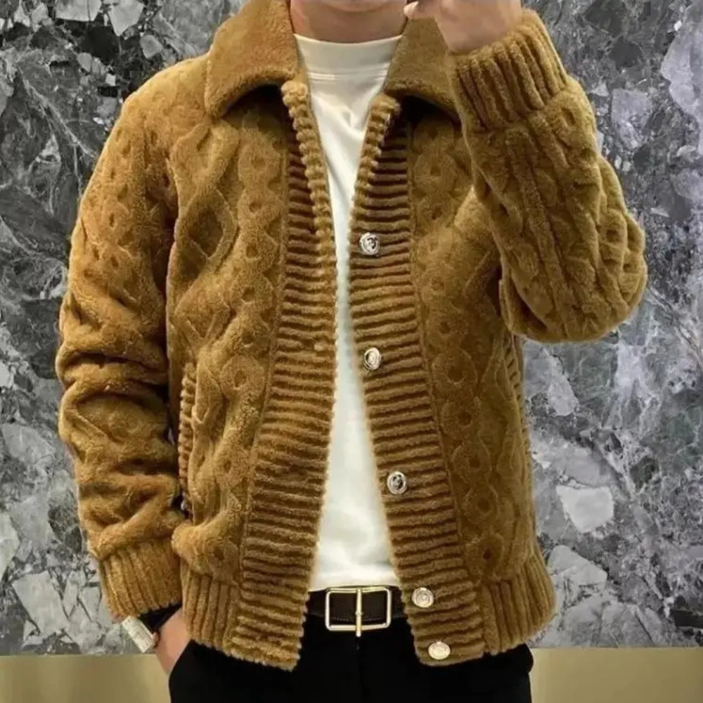 Bernard - Fleece Button Jacket
