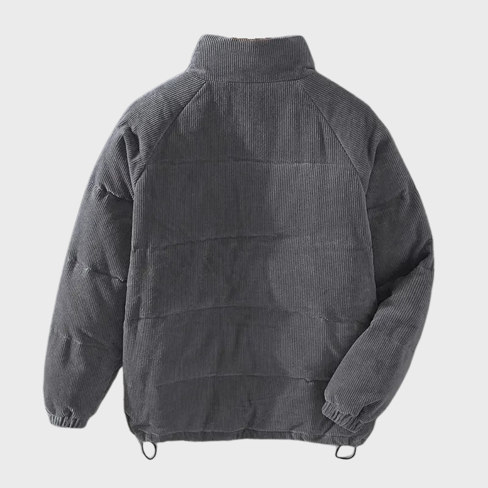 Terence - Corduroy Stand Collar Jacket