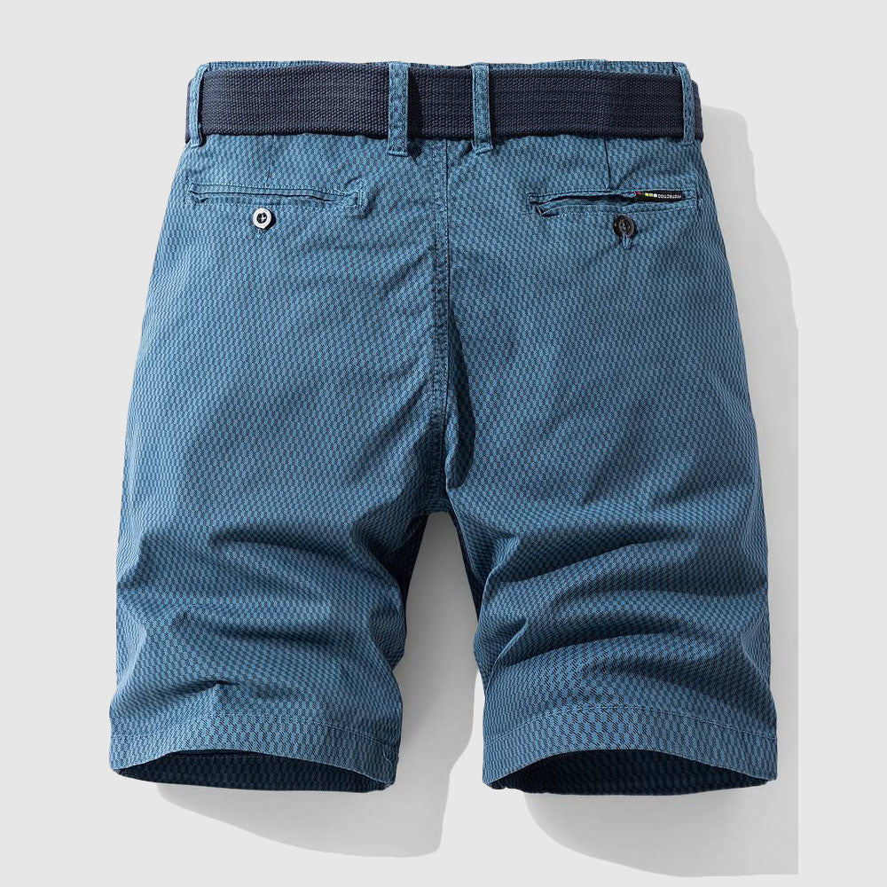 Bernadette - Cotton Shorts with Belt