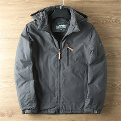 Archer - Hooded Outdoor Coat — Grey