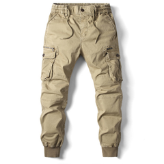 Jack - Cargo Joggers with Cuffs — Desert Taupe