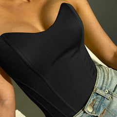 Prudence - One Shoulder Corset Top