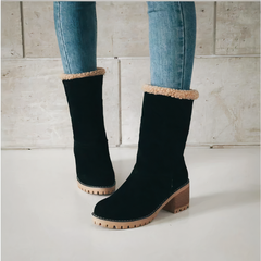 Rosalind - Ankle Boots with Fleece Cuff