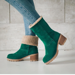 Rosalind - Ankle Boots with Fleece Cuff