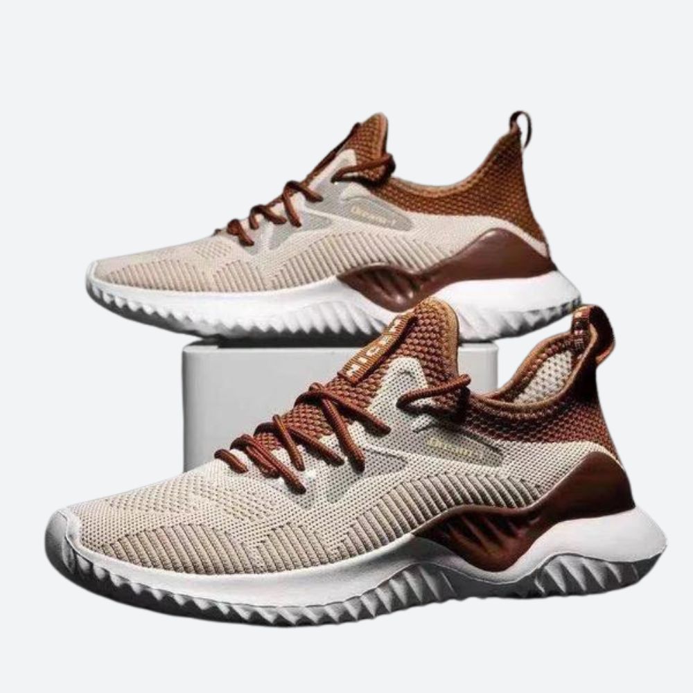 Reginald - Cushioned Sport Sneakers — Khaki