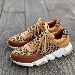 Aurora - Leopard Panel Trainers