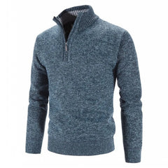 Leo - Marled Half Zip Jumper