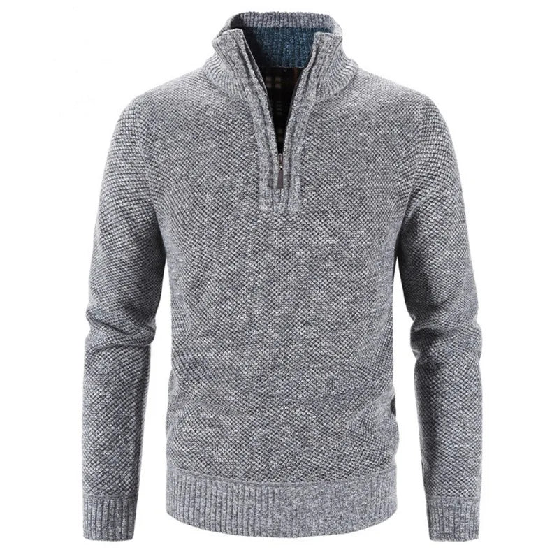Leo - Marled Half Zip Jumper