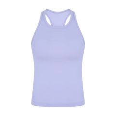 Ruby - Ribbed Racer Tank — Light purple