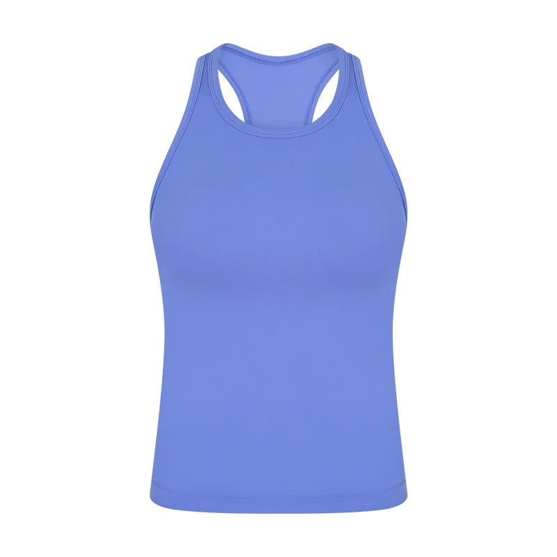 Ruby - Ribbed Racer Tank