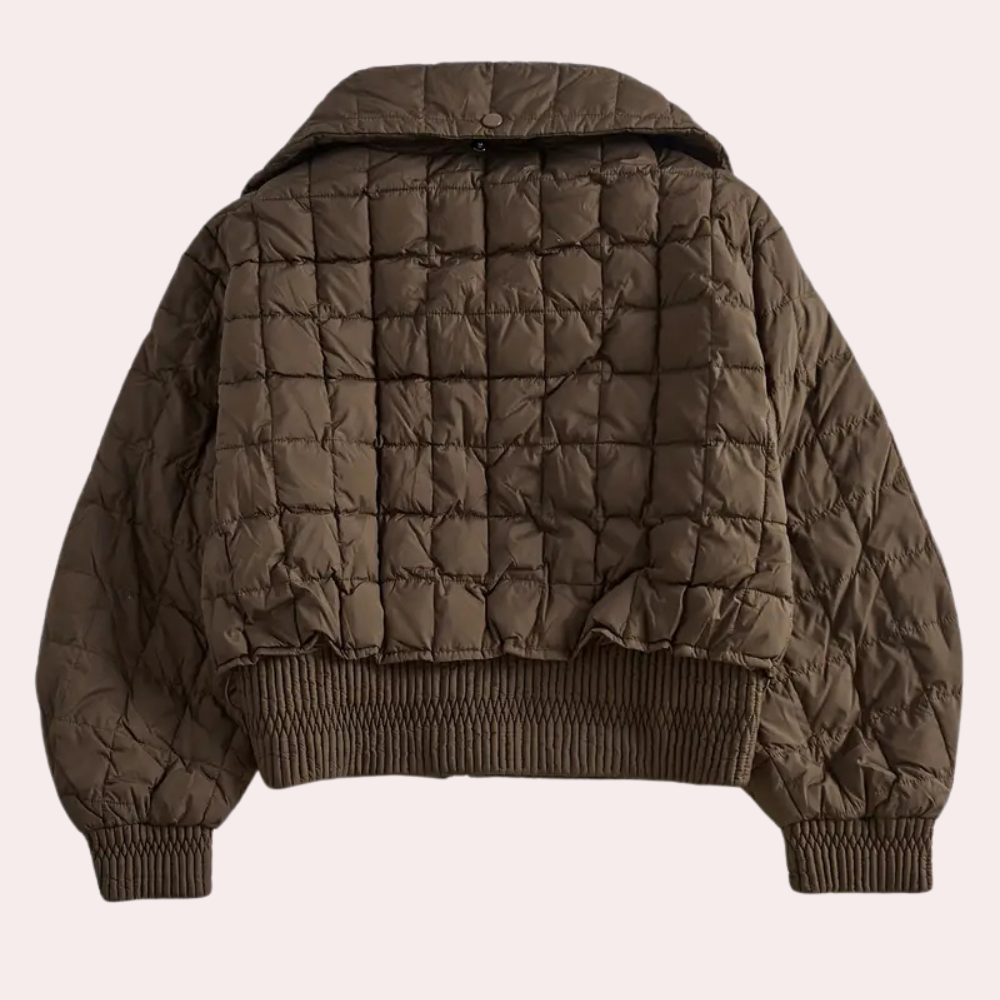 Tricia - Cropped Quilted Puffer