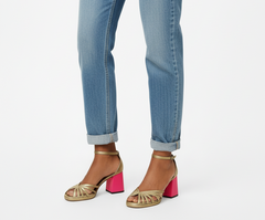 Seraphine - Metallic Platform Sandals