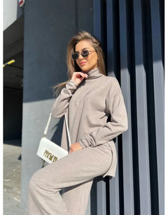 Ella - Knit Top and Trouser Set