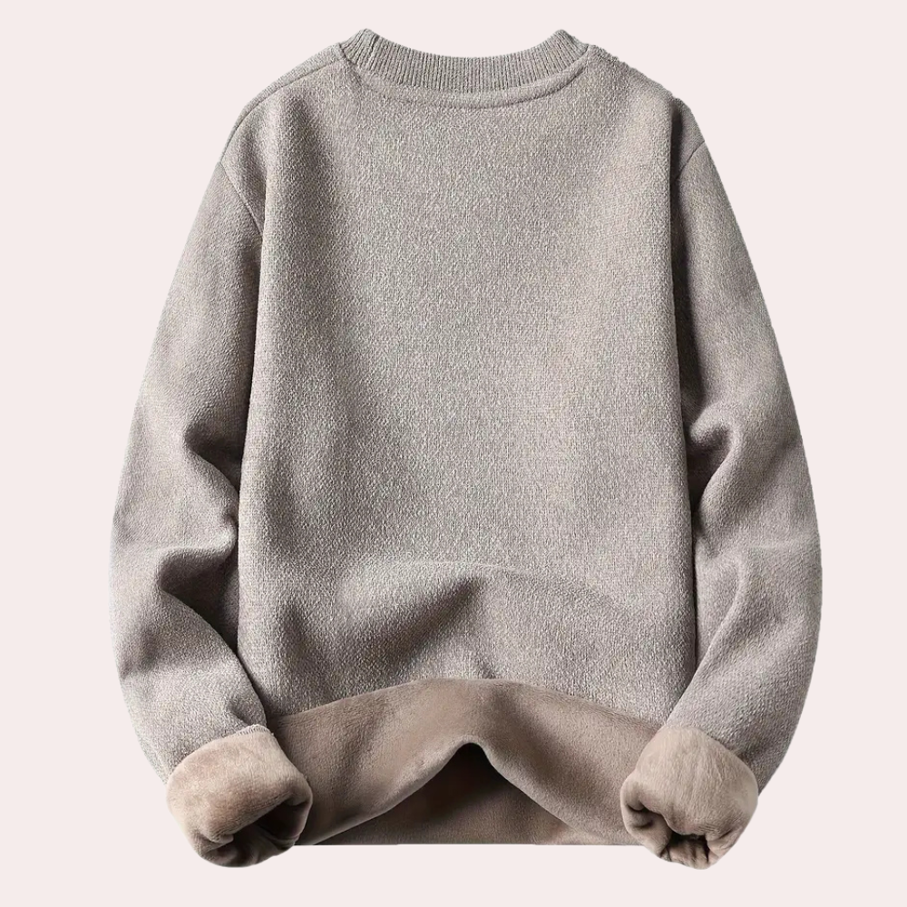 Patrick - Jumper with Letter Patch